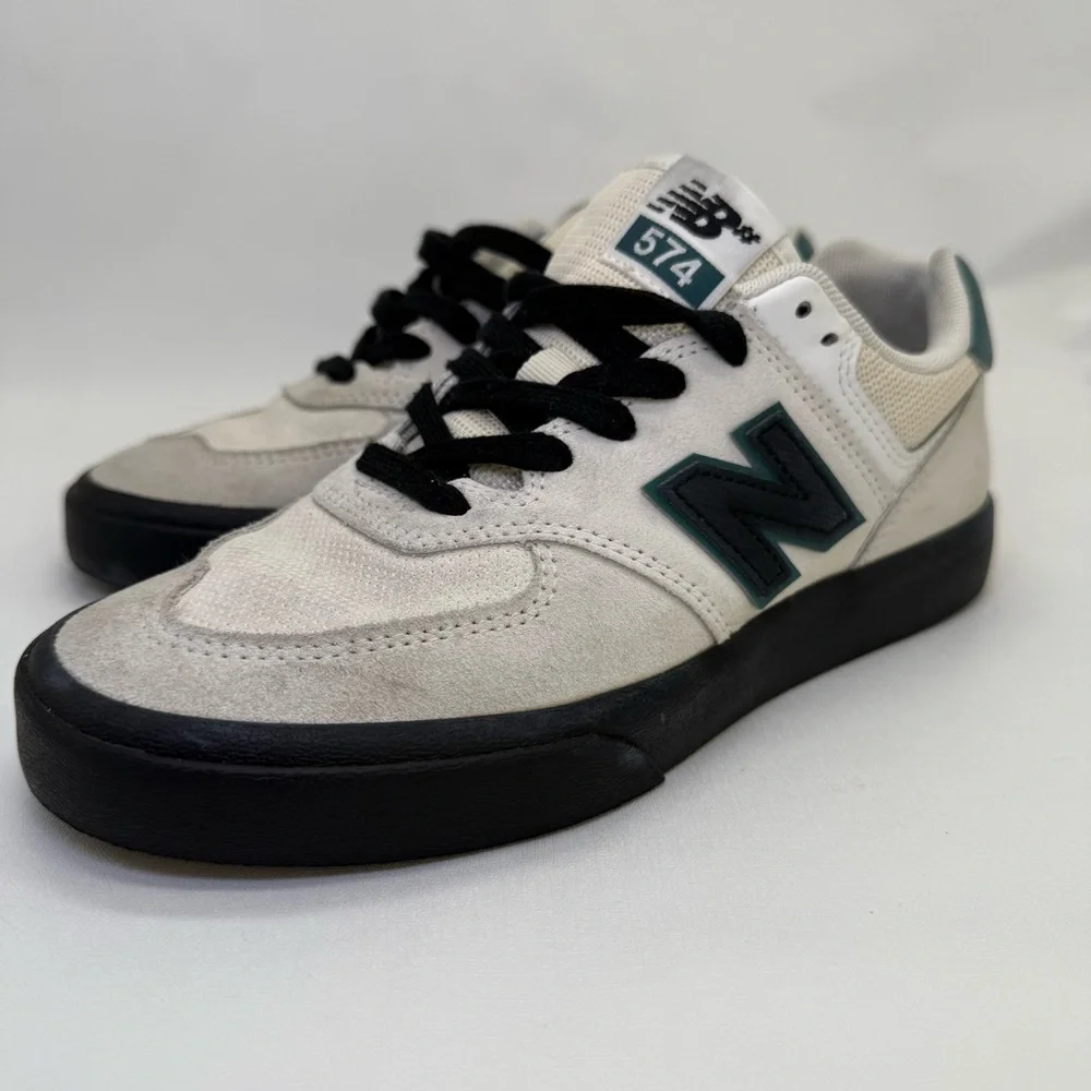 New Balance 574VSG Sea salt black Vulc 574 Skater Streetwear New Balance - Picture 3 of 13